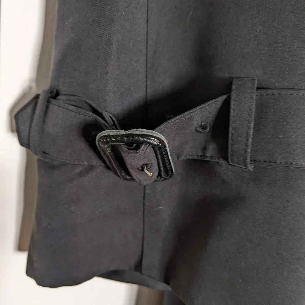 Ladies Burberry Air Force Blue Trench Coat - Picture 2 of 10